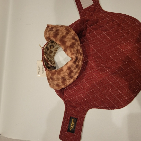 Quilted Dog Vest with Minky Collar - Picture 3 of 5